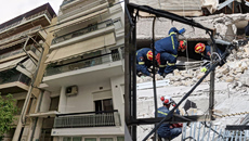Πετράλωνα: Η πολυκατοικία κατέρρευσε σαν χάρτινος πύργος – Το πριν και το μετά