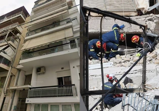 Πετράλωνα: Η πολυκατοικία κατέρρευσε σαν χάρτινος πύργος – Το πριν και το μετά
