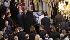Το τελευταίο αντίο στον Νίκο Ταγαρά – Μητσοτάκης: Αποτέλεσες φωτεινό παράδειγμα πολιτικού