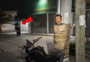 Έχει και το Μεξικό τον Μπάτμαν του – Τιμωρός κλεφτών δένει τους κακοποιούς σε κολώνες φωτισμού