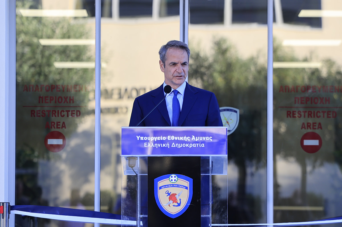 Μητσοτάκης στα εγκαίνια της νέας Διεύθυνσης Πληροφορικής ΓΕΕΘΑ: Οι πόλεμοι σήμερα δεν διεξάγονται μόνο στο πεδίο