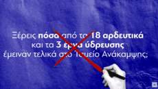 Σποτ του ΠΑΣΟΚ: Ελλάδα 2.0 και Ταμείο Ανάκαμψης – Η μεγάλη χαμένη ευκαιρία αντιμετώπισης της λειψυδρίας