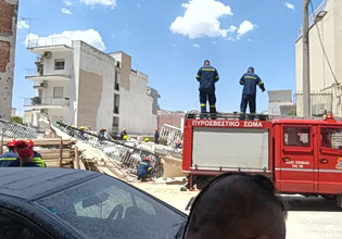 Πετράλωνα: Κατάρρευση πολυκατοικίας στην οδό Αλκμήνης