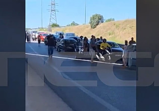 Πάτρα: Βίντεο ντοκουμέντο λίγα λεπτά μετά το τροχαίο με θύματα πατέρα και γιο