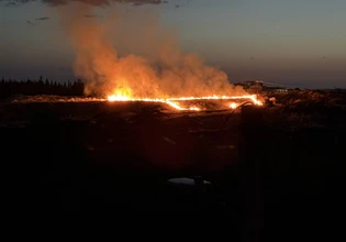 Θεσσαλονίκη: Φωτιά σε χαμηλή βλάστηση στο Πανόραμα