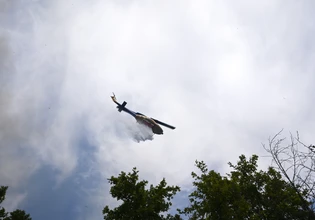 Έβρος: Φωτιά στα Λάβαρα – Επιχειρεί ισχυρή δύναμη της Πυροσβεστικής, σηκώθηκε ελικόπτερο