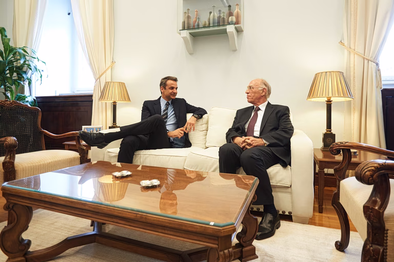 Μητσοτάκης: Ο Βασίλης Λεβέντης υπήρξε ξεχωριστή προσωπικότητα στη δημόσια ζωή