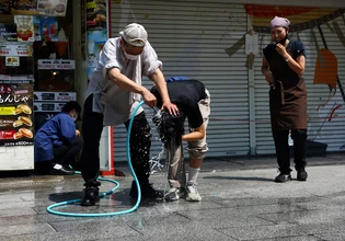 «Κοκουσόμπι», ακραία ζέστη πλήττει την Ιαπωνία – Ένας νεκρός, ρεκόρ εισαγωγών στα νοσοκομεία