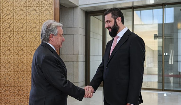 Συρία: Ο Γκουτέρες ζητά να γίνει σεβαστή η εθνική κυριαρχία της χώρας