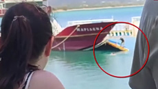 Λιμενικό: Δικογραφία για το πλοίο που άνοιξε εν πλω τον καταπέλτη – Πλοιοκτήτης ο άνδρας που επιβάστηκε κολυμπώντας