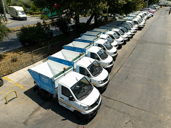Δήμος Αθηναίων: 20 νέα μικρά απορριμματοφόρα