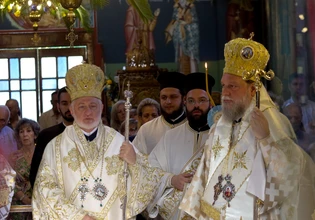 Στη Νέα Ιωνία ο αρχιεπίσκοπος Αμερικής Ελπιδοφόρος