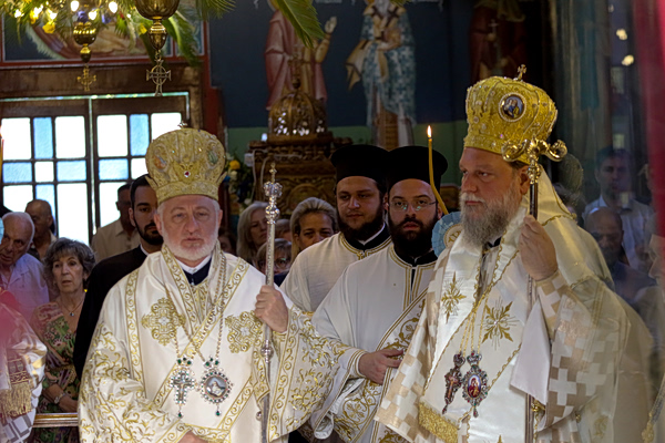 Στη Νέα Ιωνία ο αρχιεπίσκοπος Αμερικής Ελπιδοφόρος