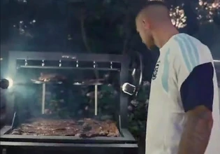 Μπάρμπεκιου για την Αργεντινή πριν τον μεγάλο τελικό του Μουντιάλ (pic,vid)