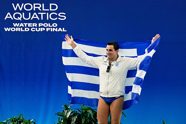 Στέλιος Αργυρόπουλος: Ο πιο cool αρχηγός του ελληνικού αθλητισμού που στο νερό γίνεται ο απόλυτος killer