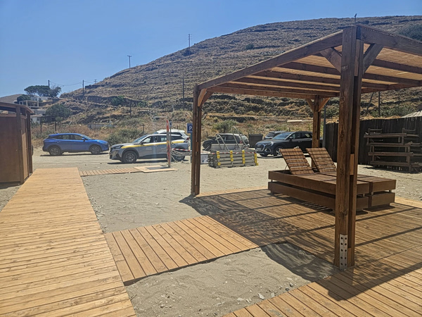 Ενισχύεται η προσβασιμότητα σε παραλίες του Δήμου Κύθνου
