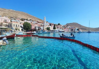 Άσκηση αντιμετώπισης θαλάσσιας ρύπανσης στο λιμάνι της Χάλκης