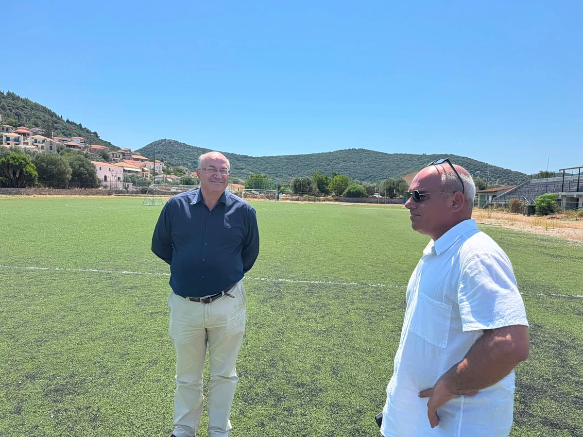Δήμος Ιθάκης: Ξεκινούν οι εργασίες επισκευής του Δημοτικού Γηπέδου στο Βαθύ