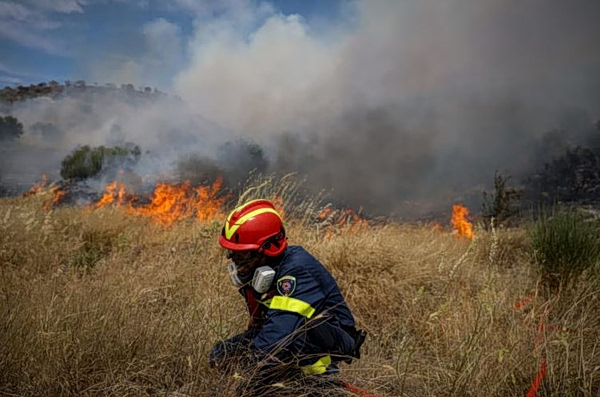 Σε «κίτρινο» συναγερμό την Πέμπτη 20 περιοχές για κίνδυνο εκδήλωσης πυρκαγιάς
