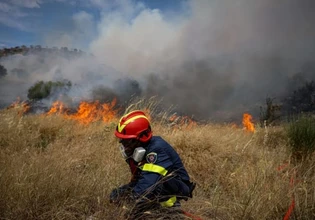 Υψηλός κίνδυνος πυρκαγιάς σε 20 περιοχές της χώρας