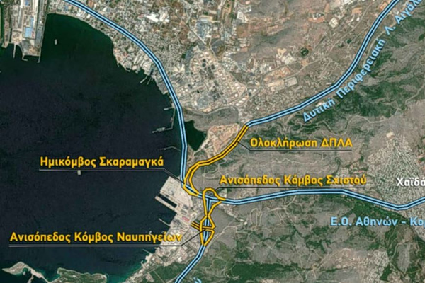 Έπεσαν οι υπογραφές για τον τριπλό κόμβο Σκαραμαγκά