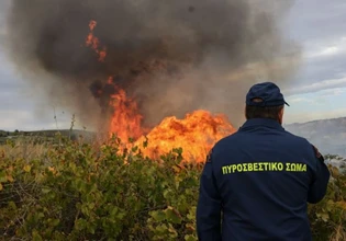 Πολιτική προστασία: Πολύ υψηλός κίνδυνος πυρκαγιάς αύριο Τρίτη – Συναγερμός σε 7 νησιά