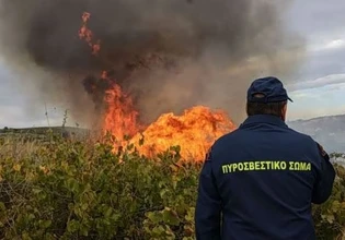 Θεσσαλονίκη: Συνελήφθη 66χρονος για τη φωτιά στο φράγμα Θέρμης
