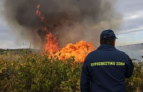 Θεσσαλονίκη: Συνελήφθη 66χρονος για τη φωτιά στο φράγμα Θέρμης