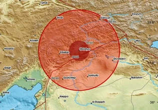 Τουρκία: Σεισμός μεγέθους 5 Ρίχτερ στο νοτιοανατολικό τμήμα της χώρας
