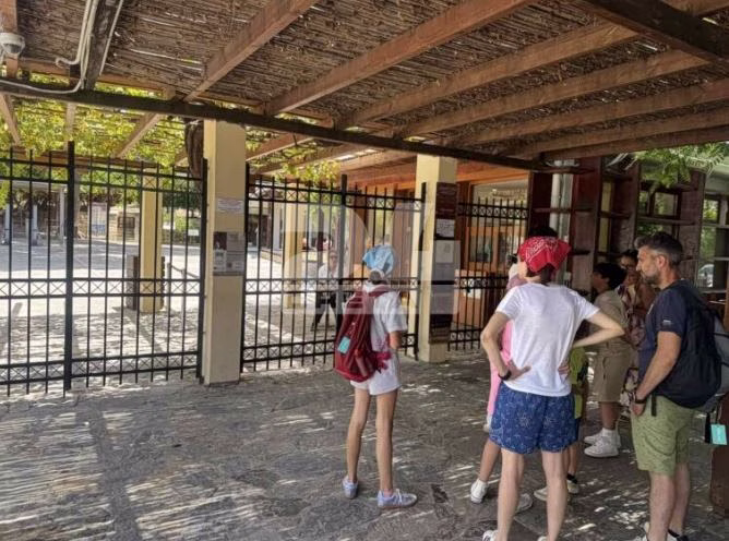 Κρήτη: Κλειστή και σήμερα η Κνωσός λόγω καύσωνα