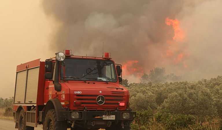 Κέρκυρα: Φωτιά στους Γιαννάδες - Μεγάλη κινητοποίηση της Πυροσβεστικής