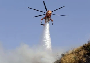 Φωτιά σε δασική έκταση στην Κινέτα