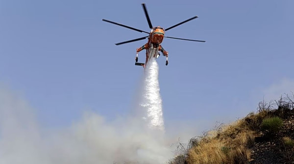 Φωτιά σε δασική έκταση στην Κινέτα