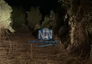 Καταδίωξη στο Αντίρριο: Οδηγός εμβόλισε περιπολικό, εγκατέλειψε το αυτοκίνητο και εξαφανίστηκε