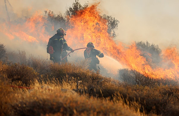 Υψηλός κίνδυνος εκδήλωσης πυρκαγιάς σήμερα σε 28 περιοχές