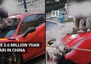 Παιδιά έκαναν τσουλήθρα σε Ferrari 500.000 ευρώ – H αντίδραση του ιδιοκτήτη [βίντεο]