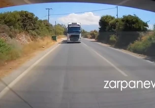 Χανιά: Ασυνείδητος οδηγός βυτιοφόρου «έπαιζε τα φώτα» και έκανε παράνομη προσπέραση