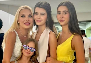 Ελένη Μενεγάκη: Περήφανη μητέρα στην αποφοίτηση της κόρης της Βαλέριας