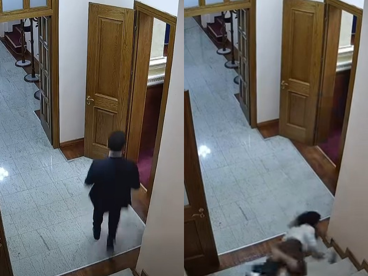 Αλβανία: Βουλευτής αρπάζει απόρρητο έγγραφο για τη συμφωνία με τις ΗΠΑ – Υπάλληλος τον καταδιώκει και πέφτει από τις σκάλες