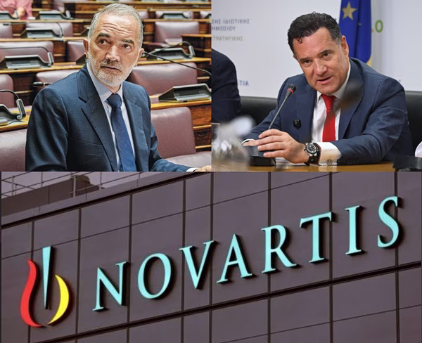 Novartis: Έκπληκτη η Αντιπολίτευση με τις αντιδράσεις στελεχών της ΝΔ για τις βαρύτατες καταγγελίες Σαλμά κατά Άδωνι