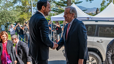 Γκουτέρες: Ισχυρή δέσμευση για επίτευξη λύσης στο Κυπριακό