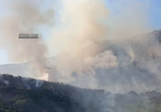 Φωτιά στην Αγία Ελένη Τροιζηνίας – Εντολή εκκένωσης από το 112 – Ενισχύονται οι πυροσβεστικές δυνάμεις