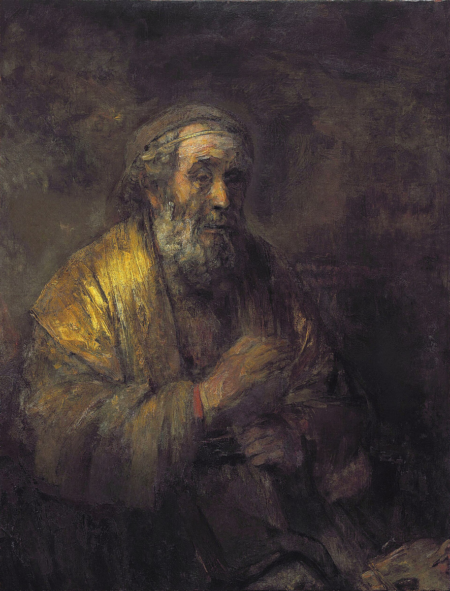 Όμηρος, 1663. Έργο του Ρέμπραντ