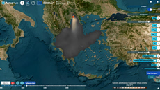 Φωτιά στο Ωραιόκαστρο: Η πορεία του τοξικού νέφους που κάλυψε τη Θεσσαλονίκη – Πώς θα κινηθεί τις επόμενες ώρες