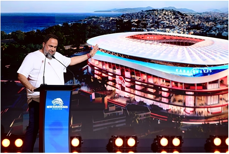 Evangelos Marinakis: New Olympiacos Stadium Could Open by 2028 (Vids)