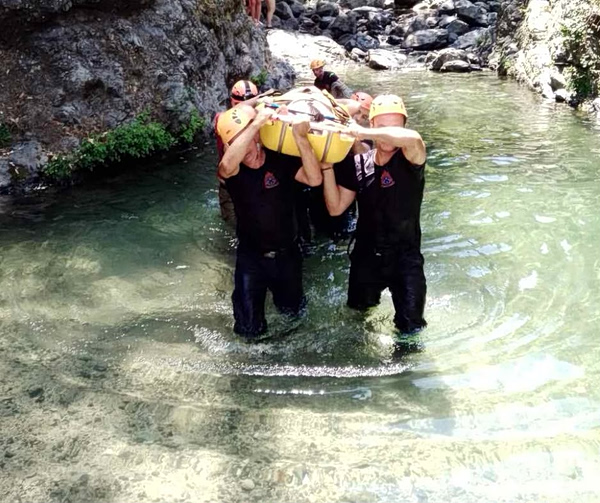 Επιχείρηση διάσωσης γυναίκας από δύσβατο σημείο στη Σαμοθράκη