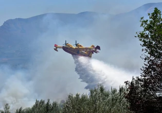 Συναγερμός για φωτιά στη Ρόδο – Στη μάχη και 4 εναέρια μέσα