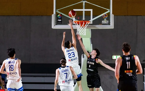 Ελλάδα U20 – Βέλγιο U20 84-69: Πρώτη νίκη για τη Νέων Ανδρών, με κορυφαίο σκόρερ τον Νικολαΐδη