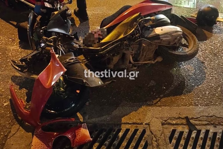 Θεσσαλονίκη: Νεκρός 23χρονος μοτοσικλετιστής έπειτα από σφοδρή σύγκρουση με αυτοκίνητο