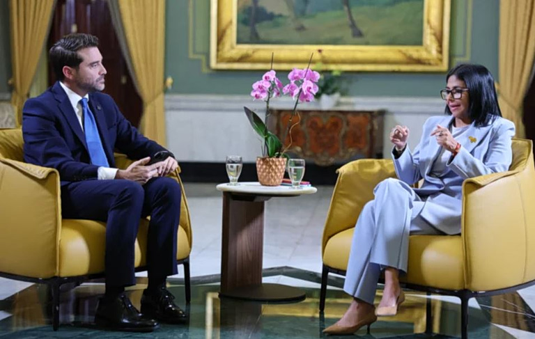 Η Ντέλσι Ροντρίγκεζ απαντά στο αν συνεργάστηκε με τις ΗΠΑ για την σύλληψη του Μαδούρο – Ο ρόλος του Ρούμπιο